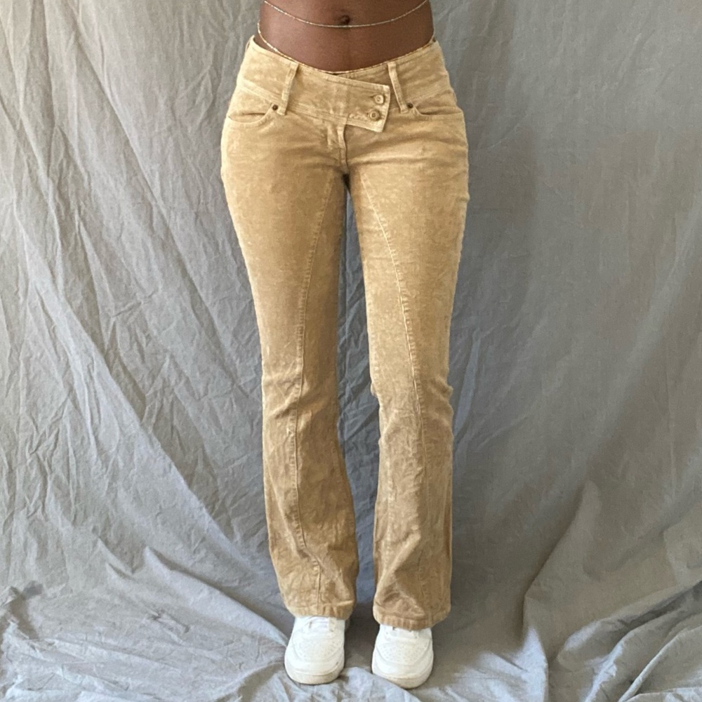 Corduroy Boot-cut Pants